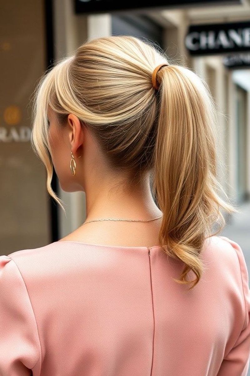Classic Ponytail: Effortless Chic