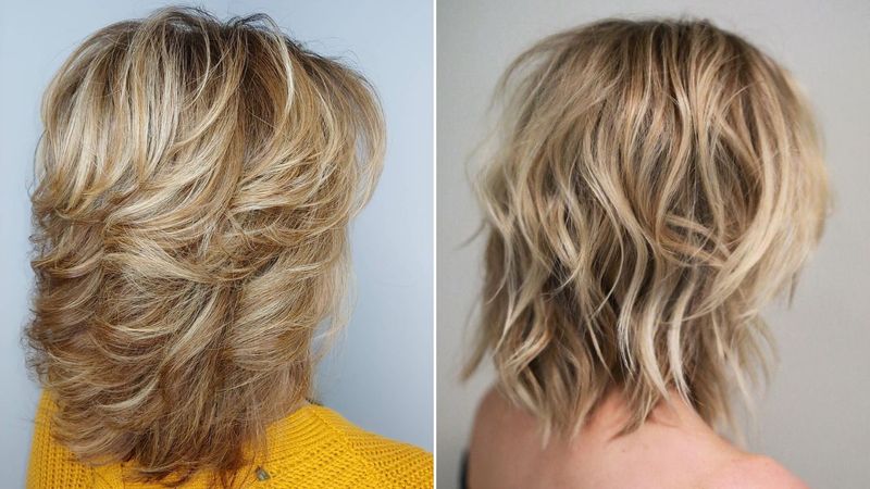 Bouncy Layered Mid-Length