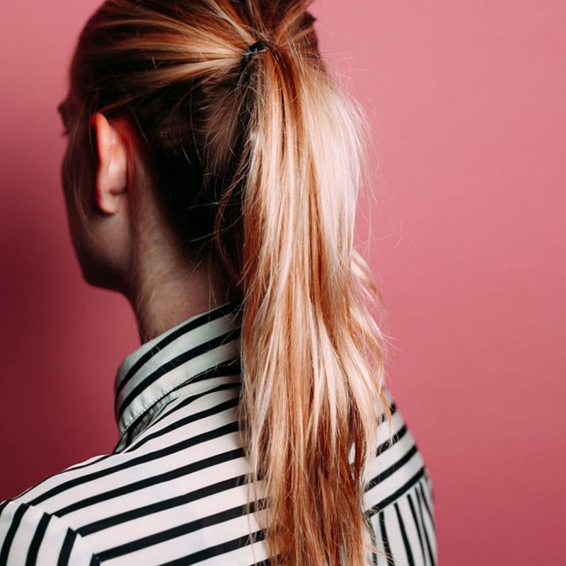 Tight Ponytails Strain Your Scalp