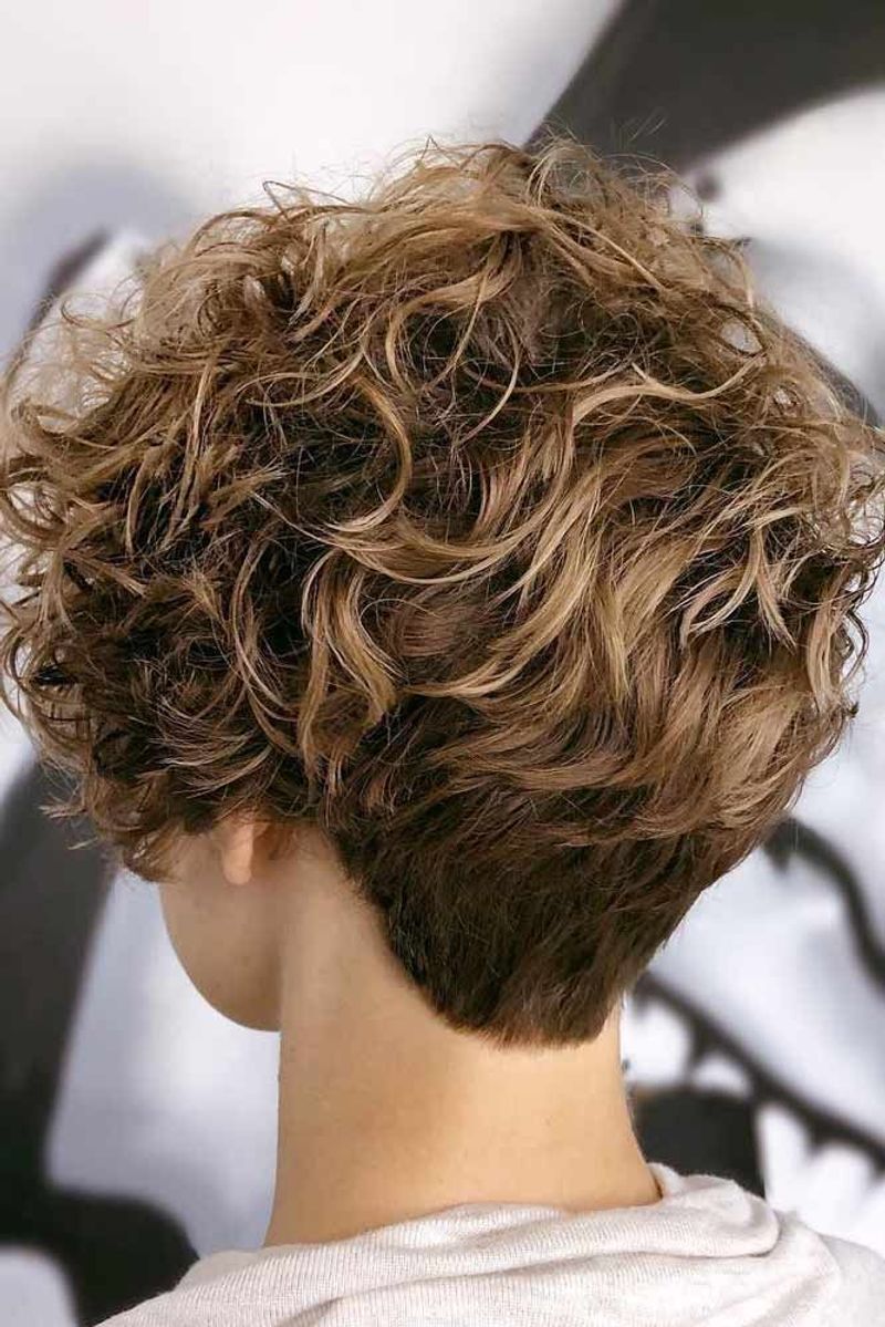 Curly Textured Pixie