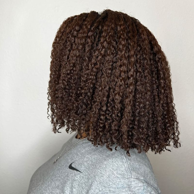 Loose Flat Twist-Out