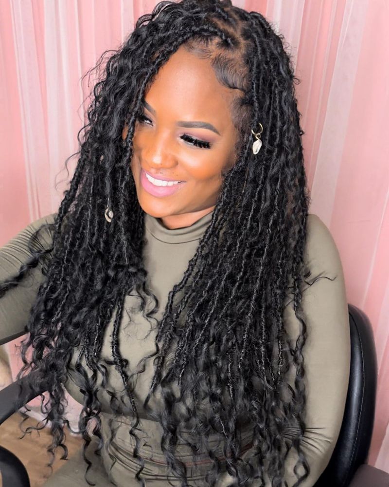 Bohemian Goddess Locs