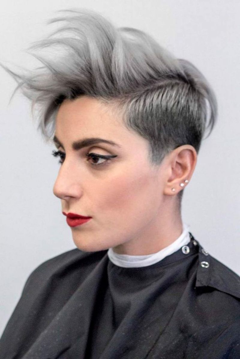 Icy Gray French Crop
