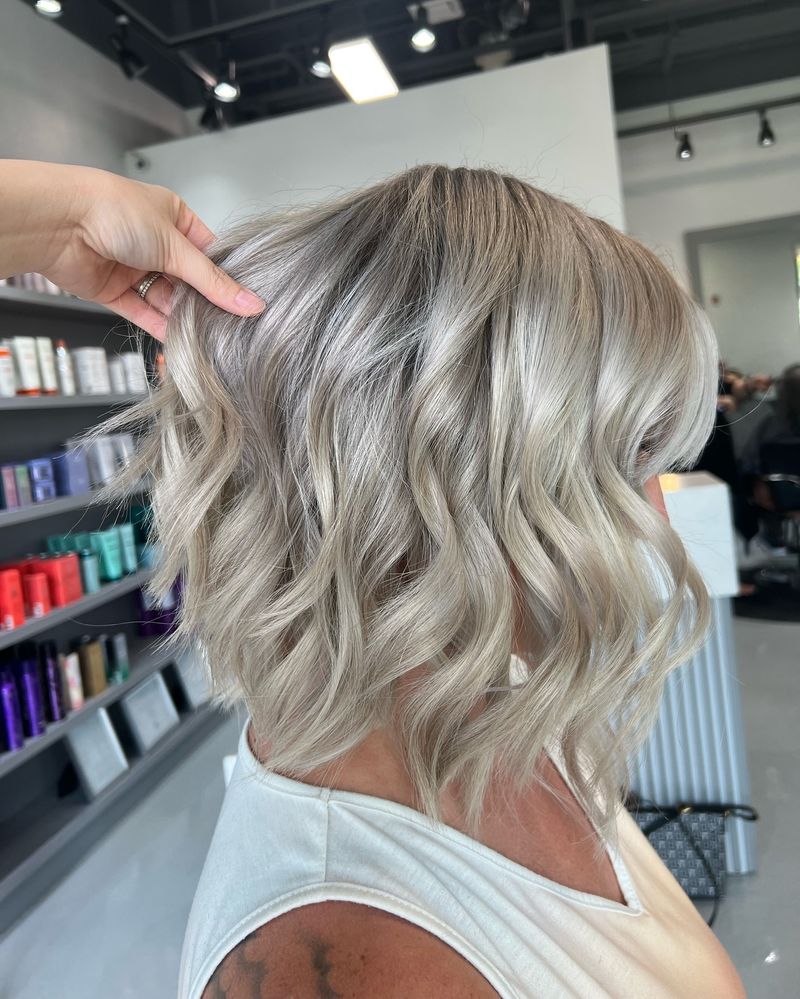 Ashy Blonde Transition