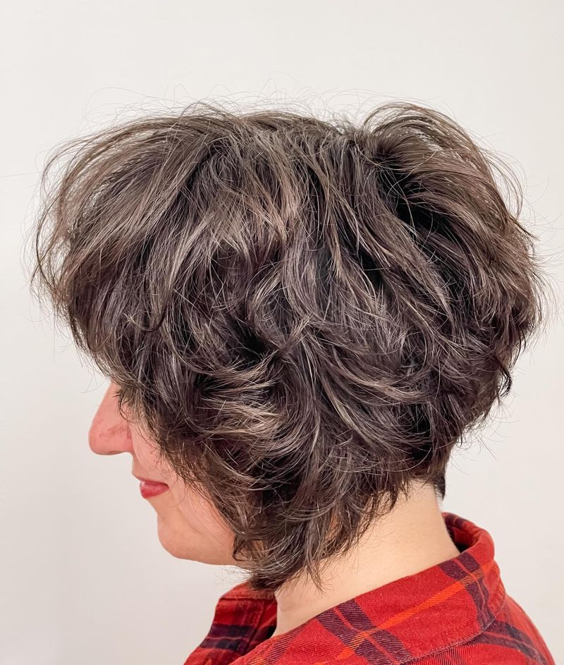 Tousled Shag Bob