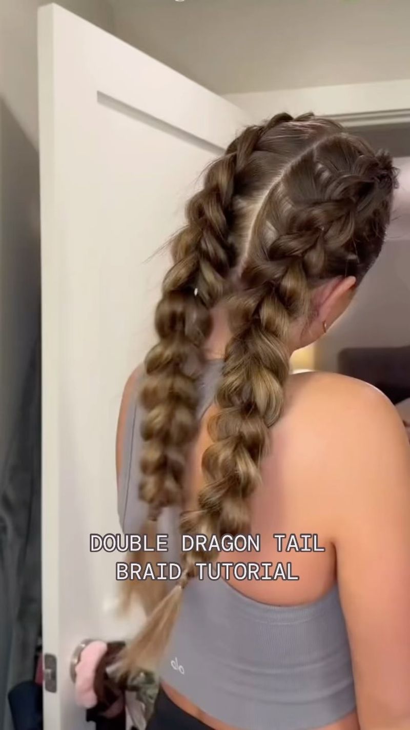 Trecce olandesi doppie