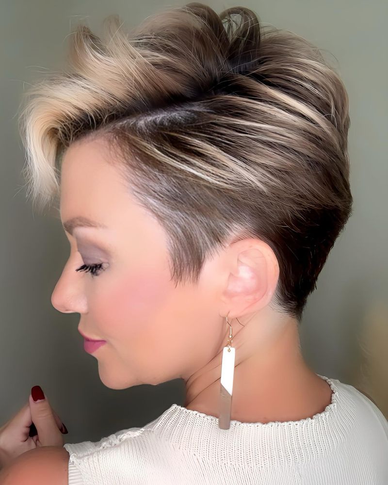 Soft Undercut Pixie