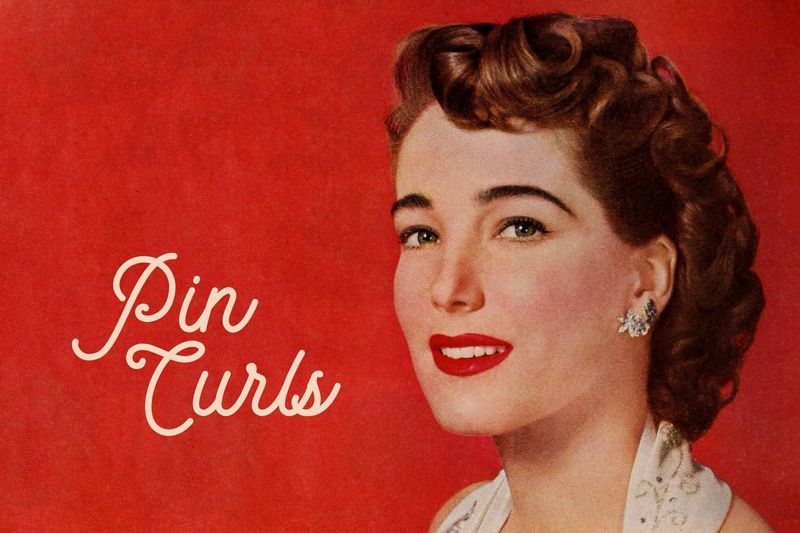 Vintage-Inspired Pin Curls