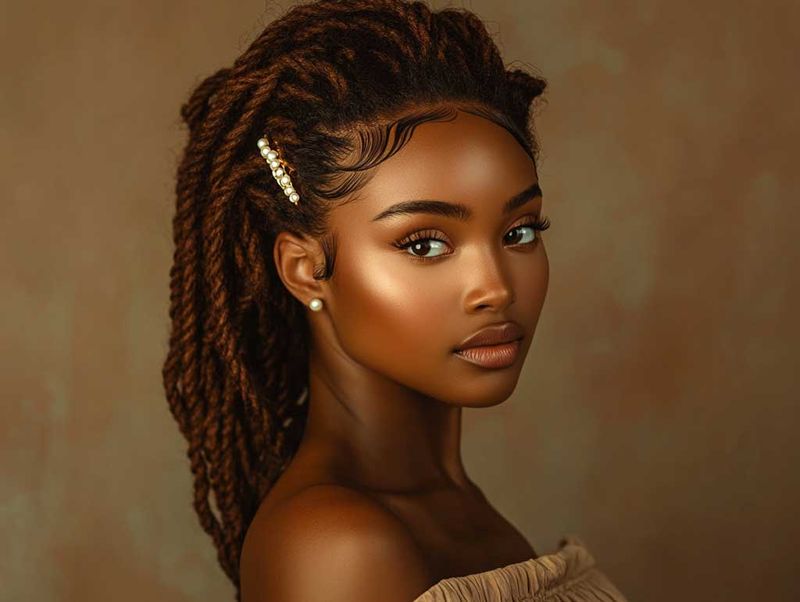 Side-Swept Elegance