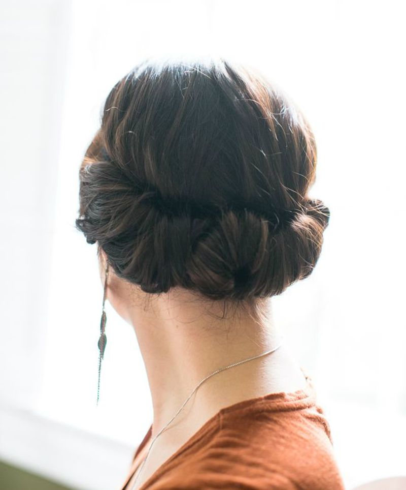 Twisted Headband Updo