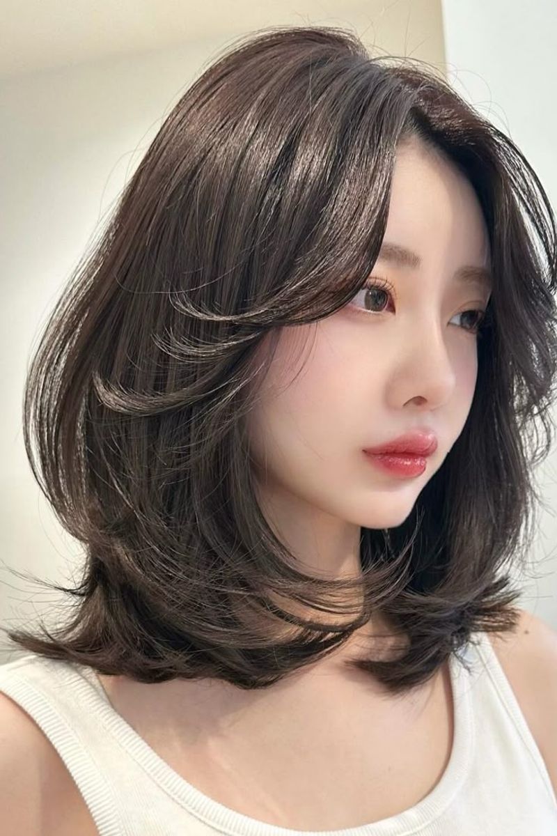 Mid-Length Butterfly Cut