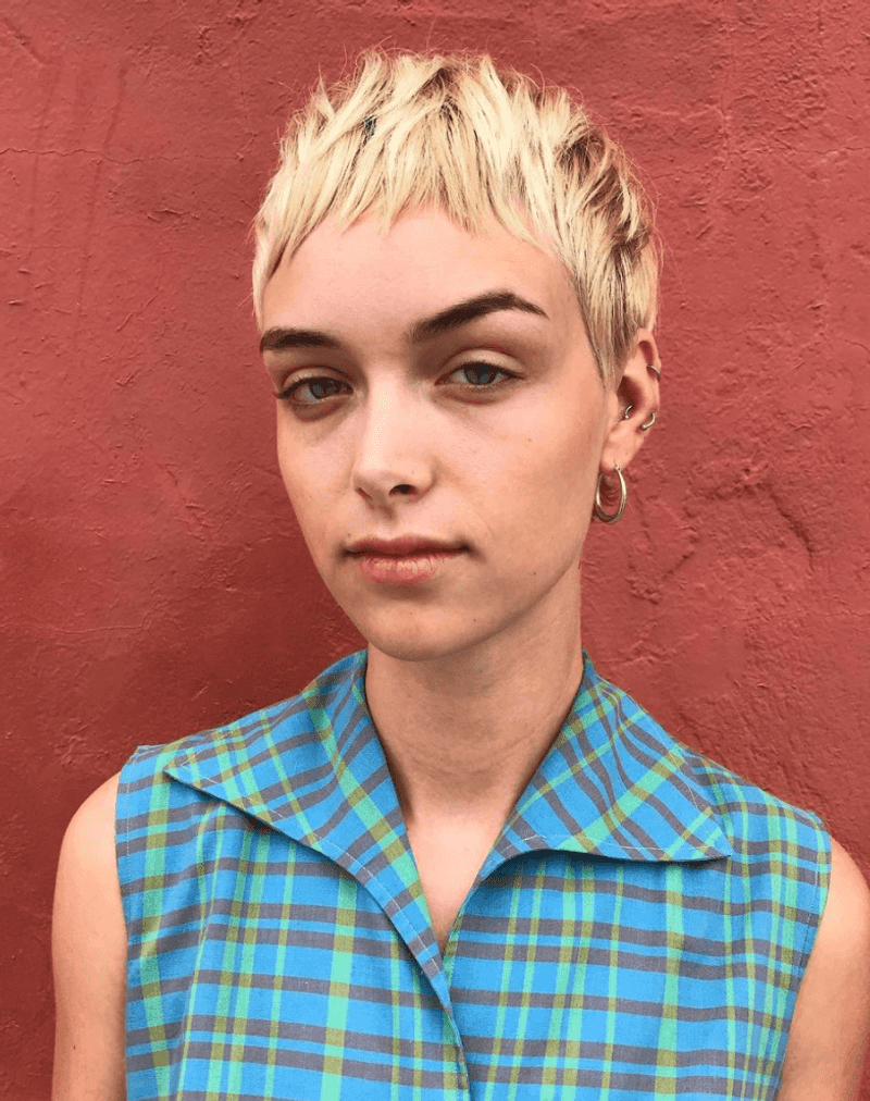 Micro Bangs Pixie