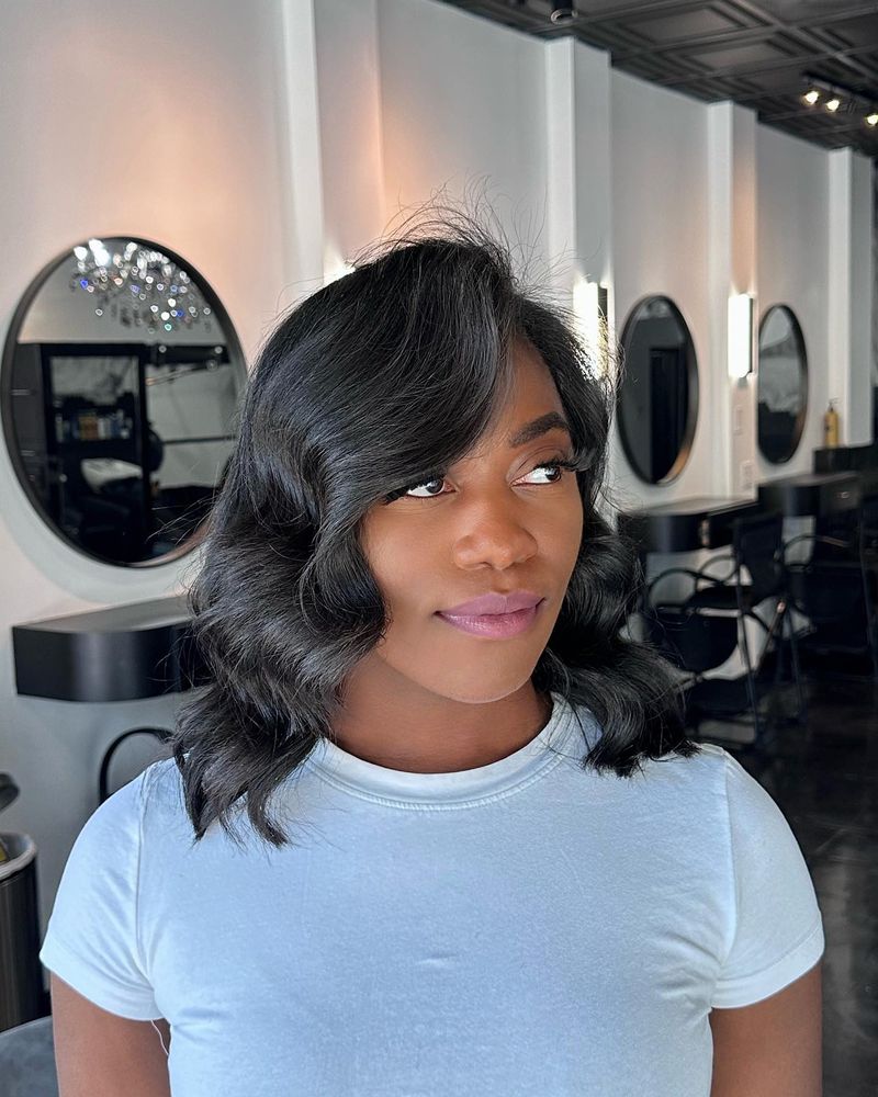 Layered Bob With Sculpted Edges