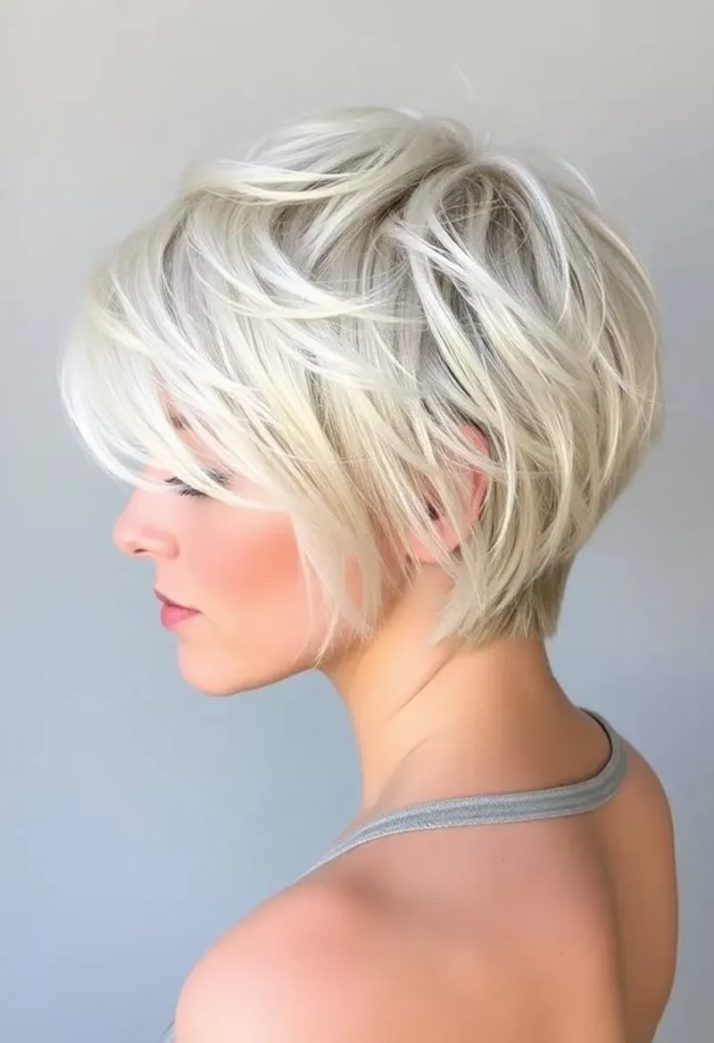 Textured Side-Sweep Pixie