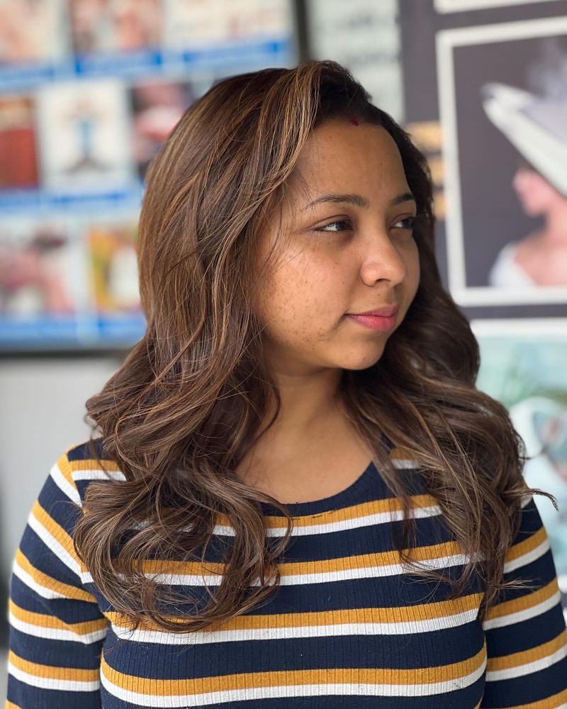 Caramel Ribbon Highlights