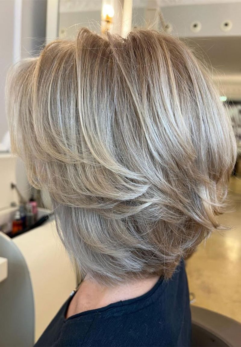 Wispy Bob with Feathered Layers