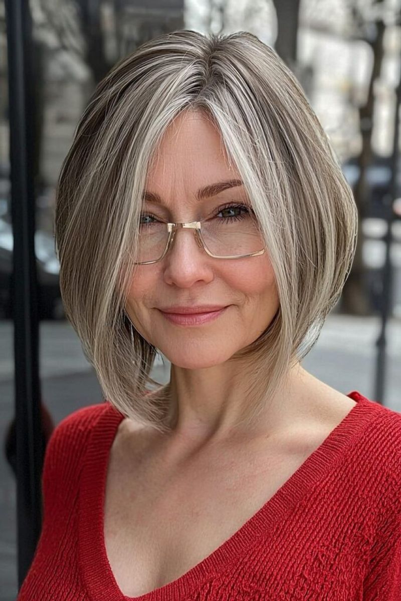 Nape-Length Cut With Graduated Layers