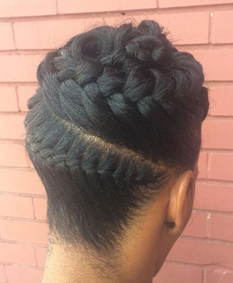 Wrap-Around Flat Twist Updo