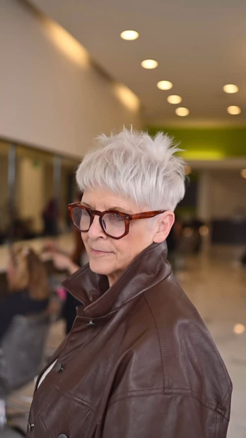 Tapered Pixie with Long Top
