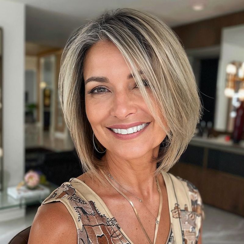 Razor-Cut Textured Bob