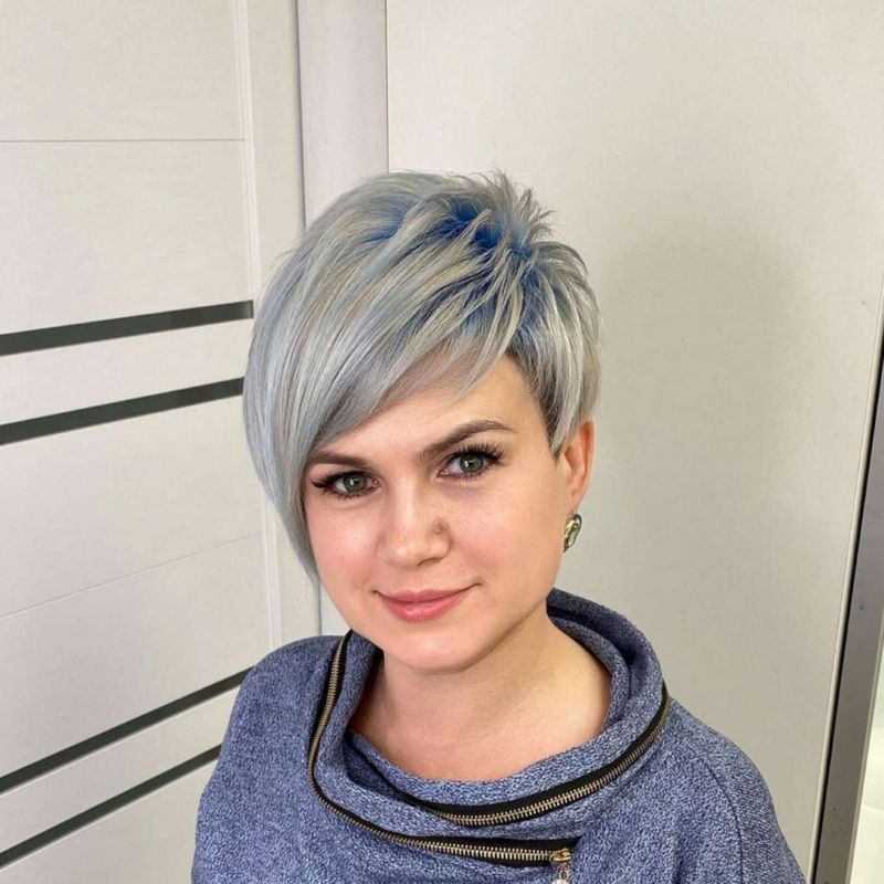 Textured Crop with Volume Crown