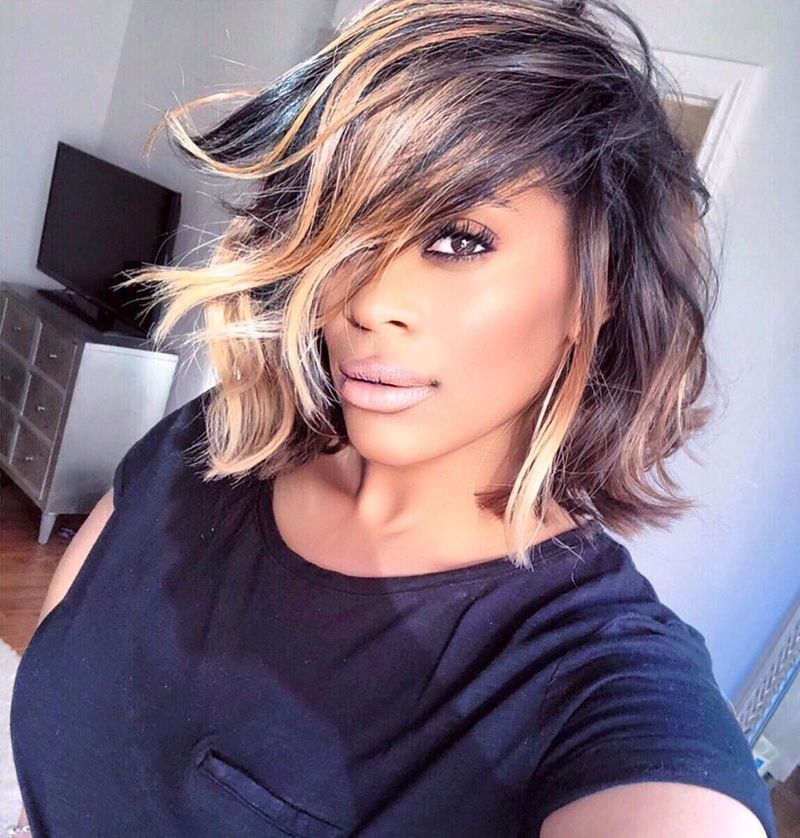 Layered Bob With Volume