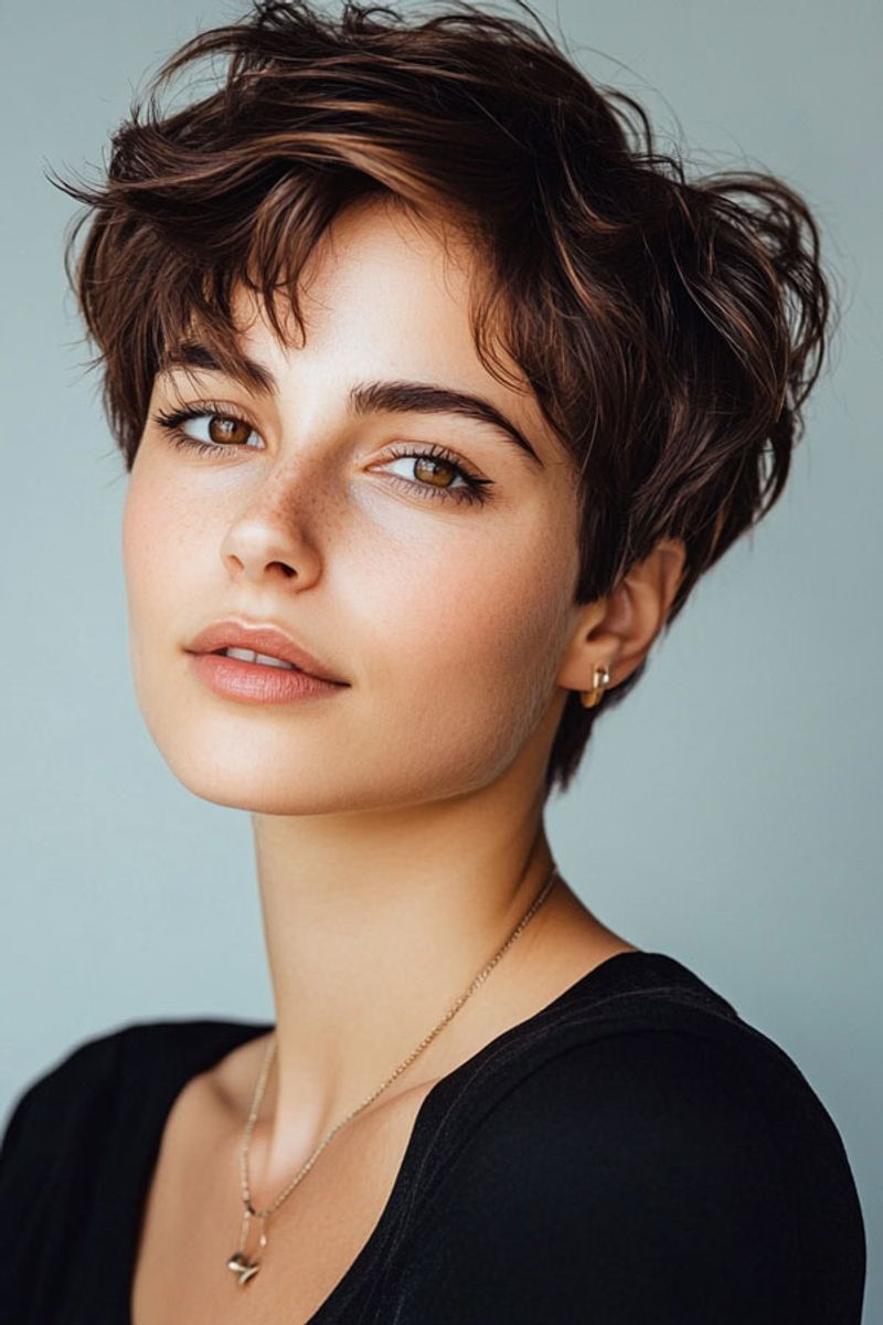 Soft Tousled Pixie