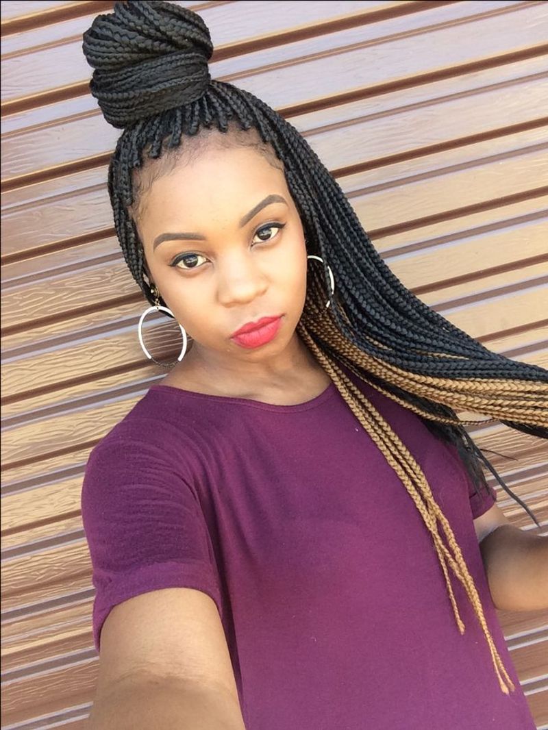 Two-Tone Twisted Ghana Braids