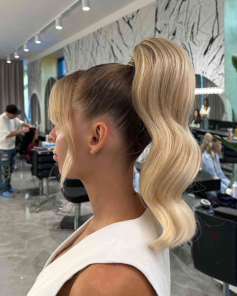 Tight High Ponytails