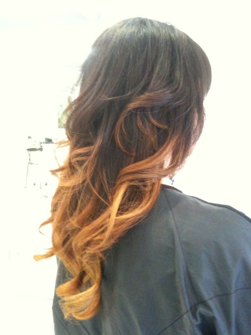 Extreme Ombre: Harsh Contrast