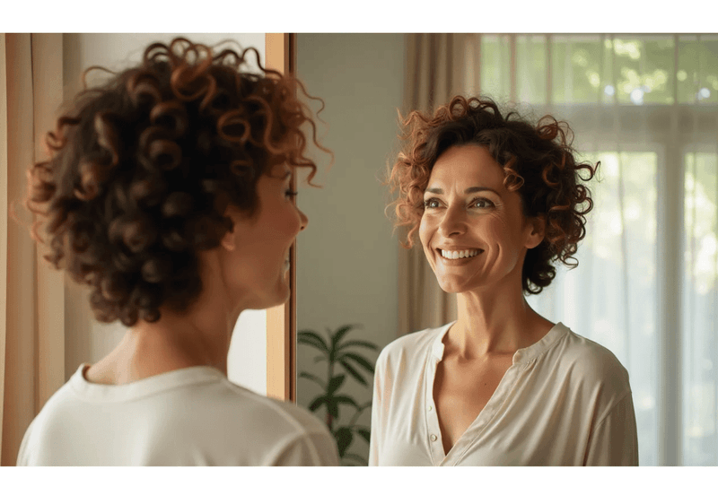 Tight Curls Without Layers