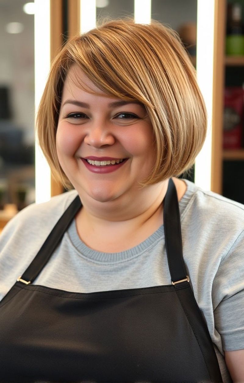 Classic Bob with Subtle Layers