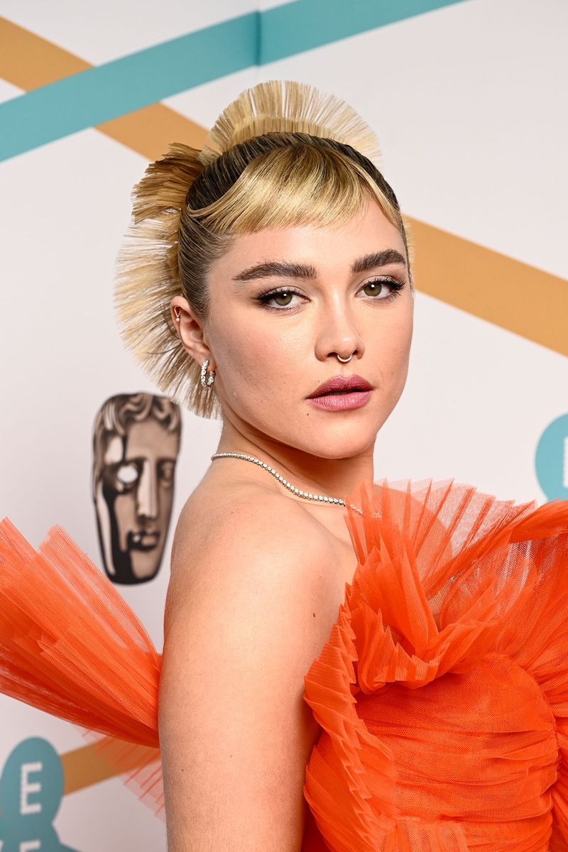 Florence Pugh's Micro Bangs