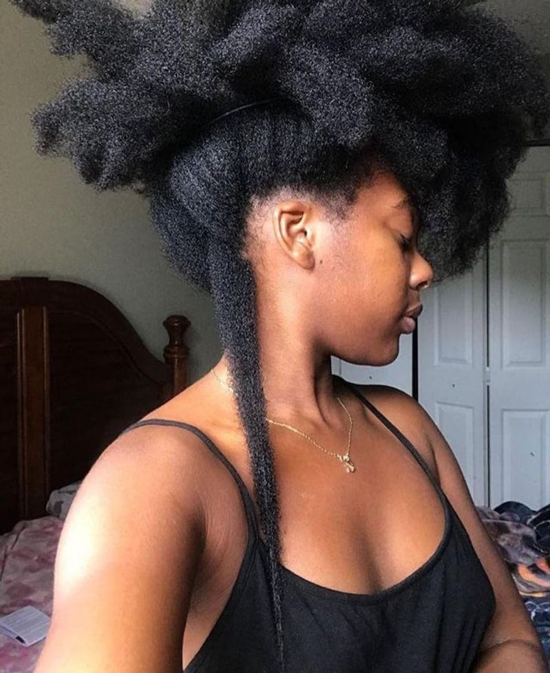 AVOID: Brush-Out Afros Without Protection