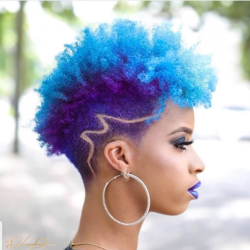 Tapered Cut with Color Pop