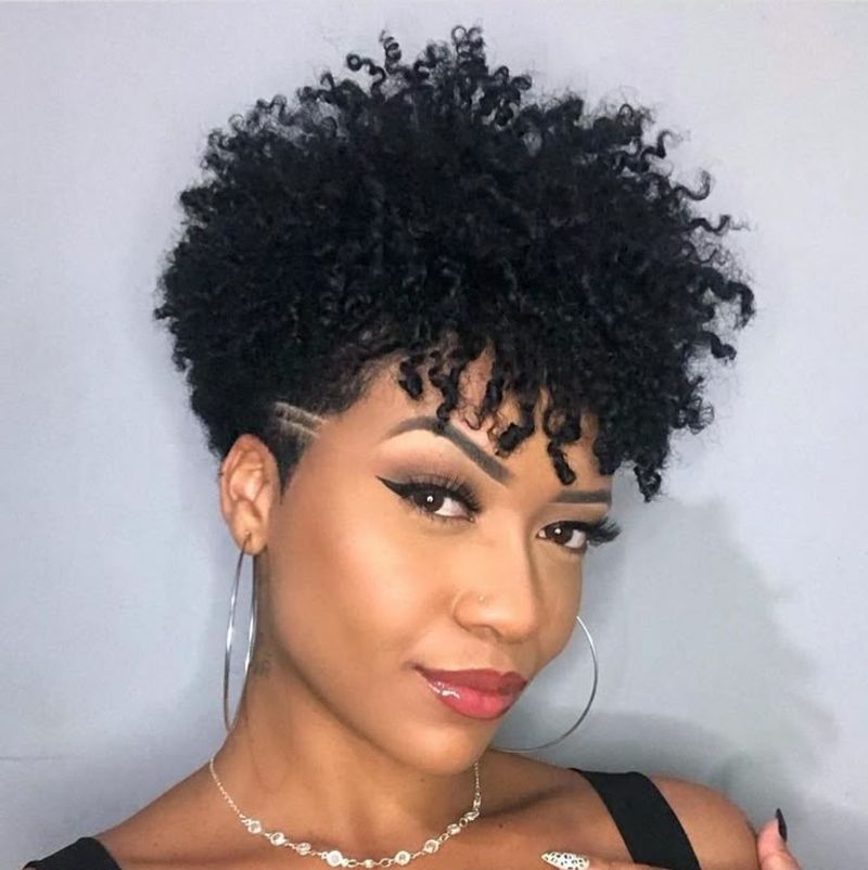 Tapered Cut with Bangs