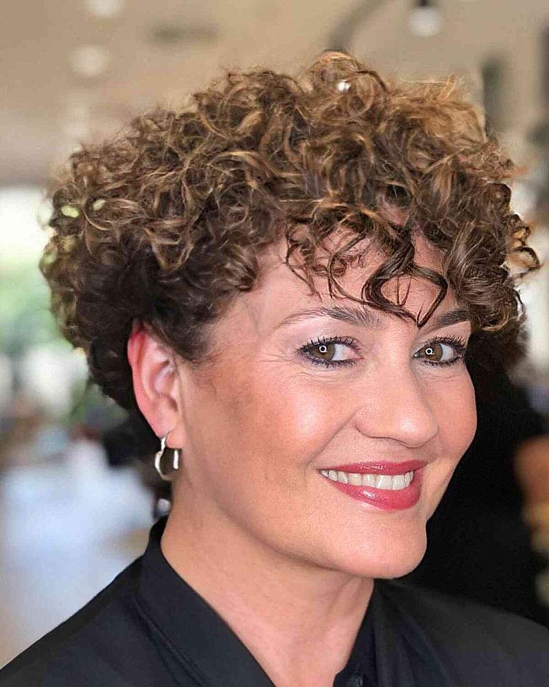 Curly Texture Pixie