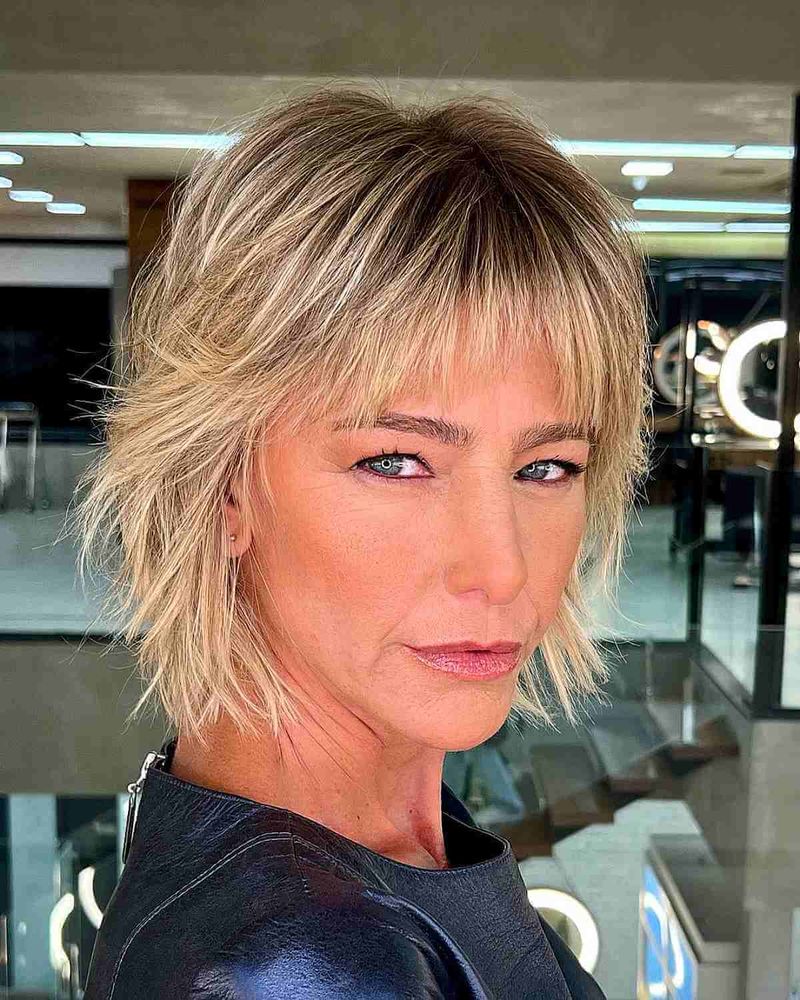 Razored Bob With Texture