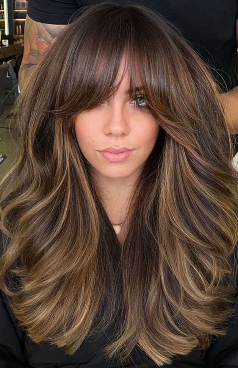 Bardot-Inspired Long Bangs