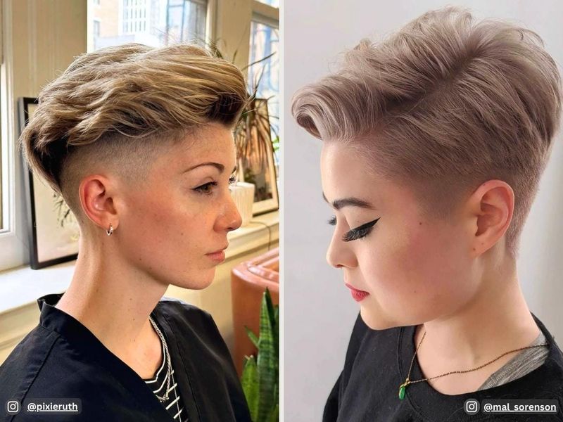 Pixie ondersnijding