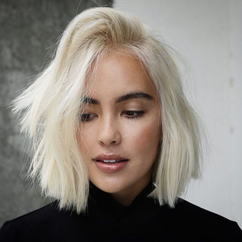 Undone Blunt Bob