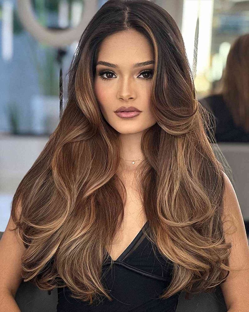 Long Layers with Face Frame