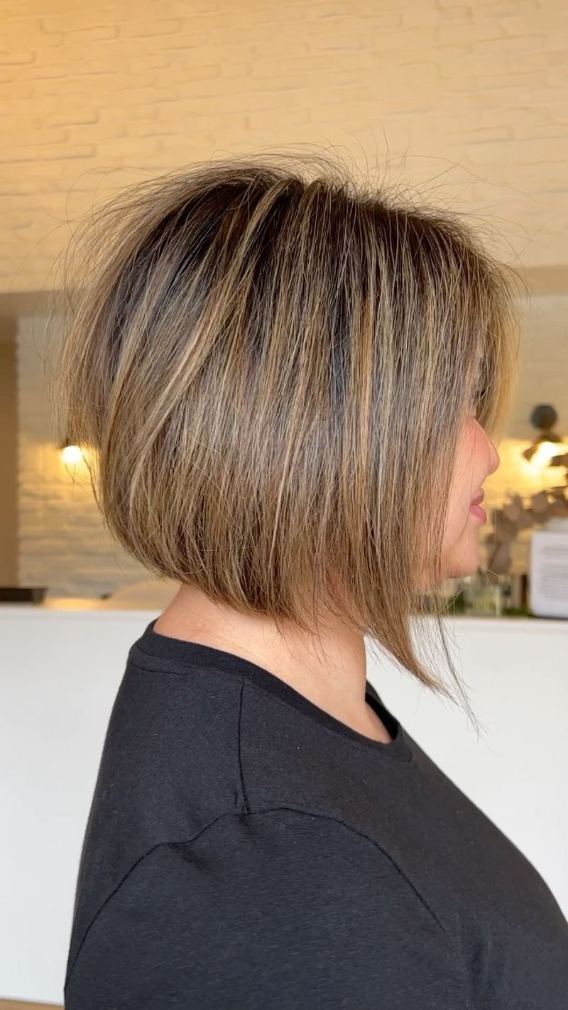 Graduated Bob with Subtle Undercut