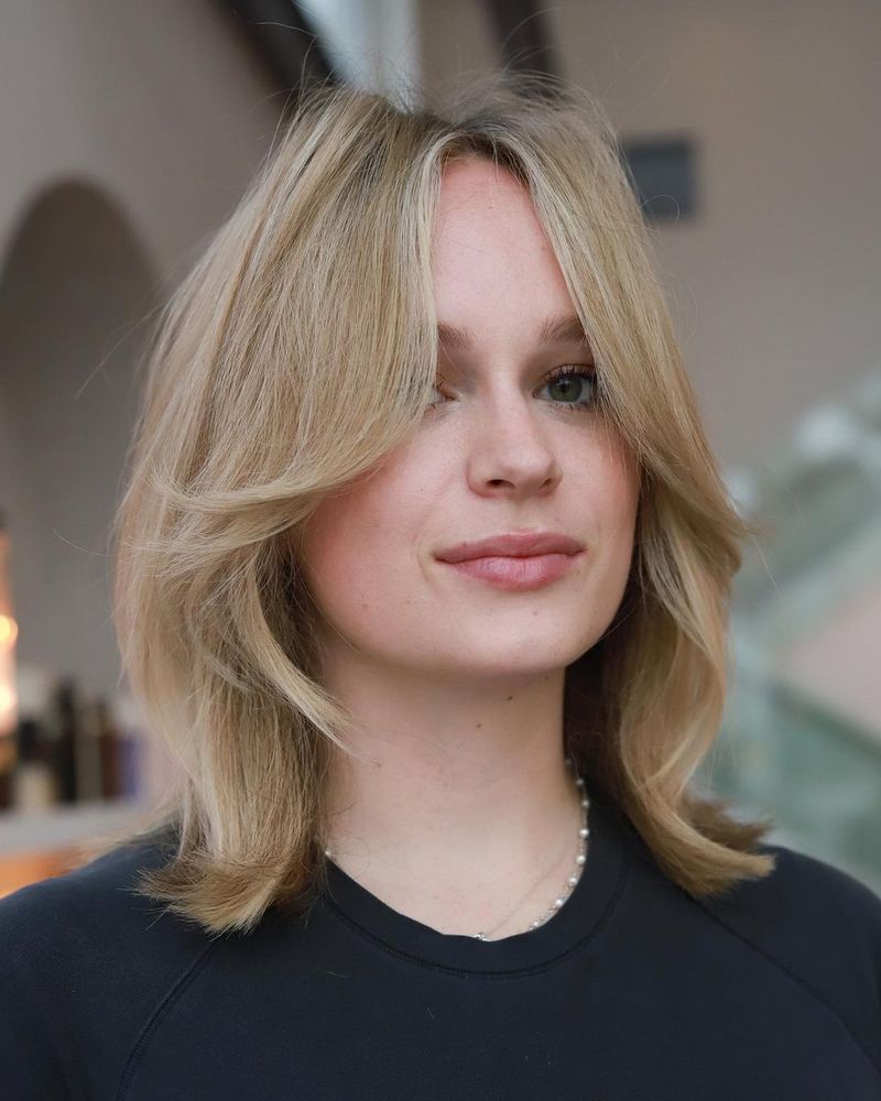 Modern Pageboy with Volume at Crown
