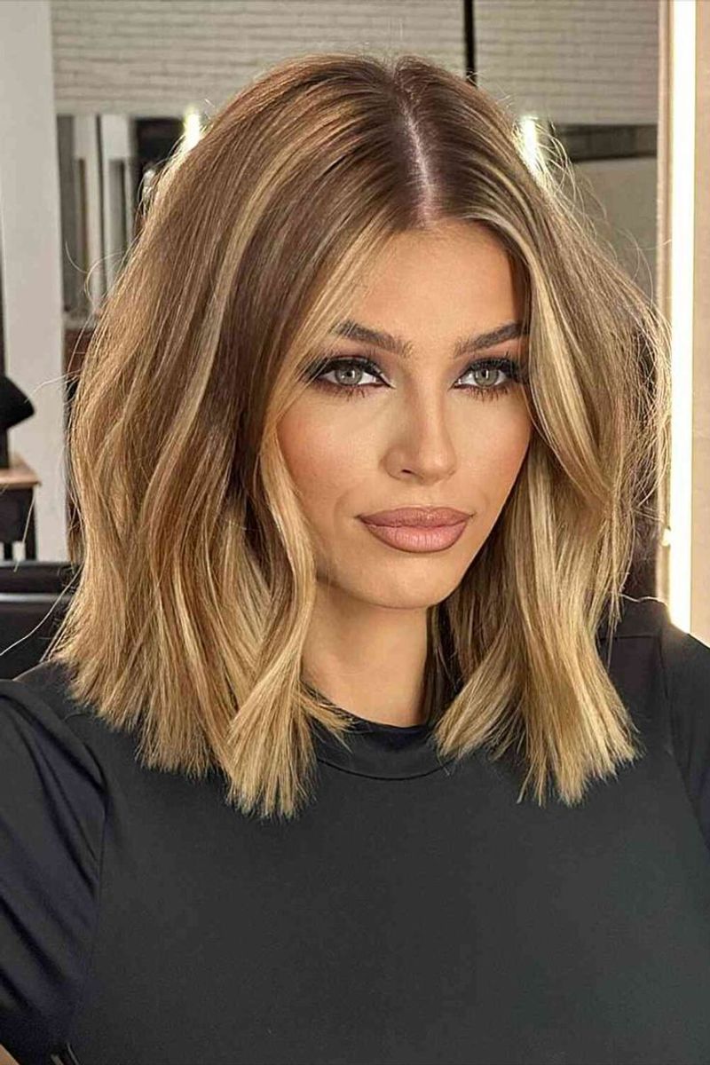 Blunt Mid-Length Cut
