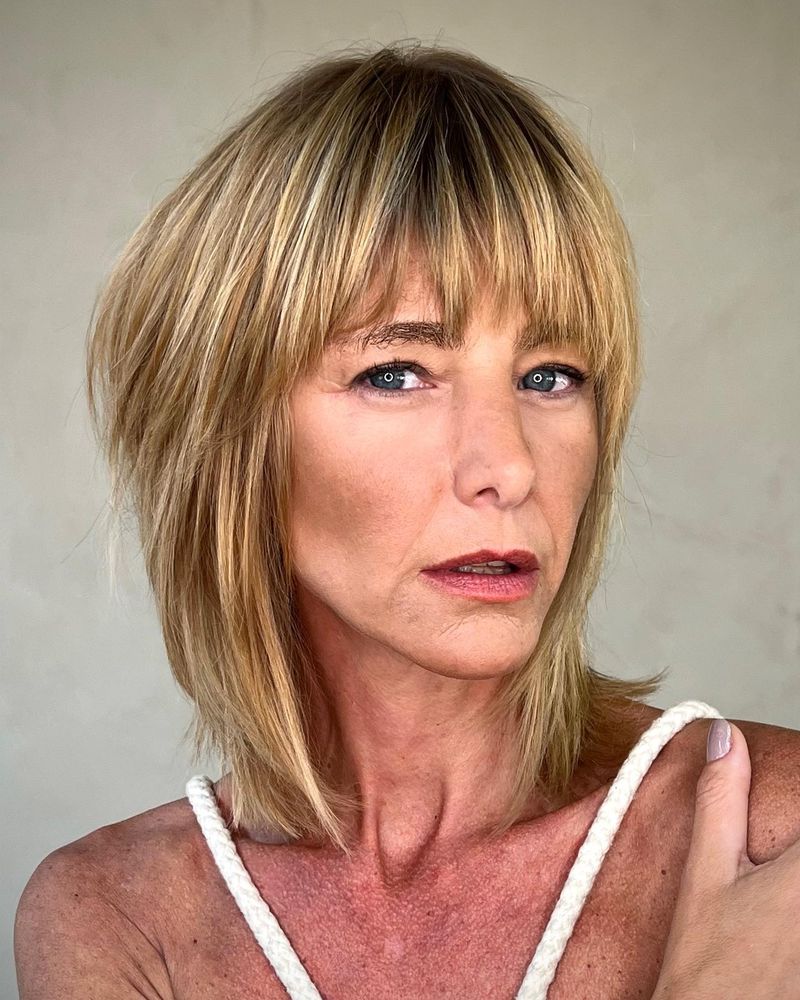Wispy Shag with Highlights