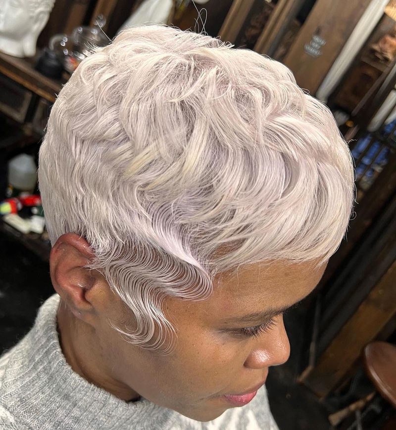Platinum Blonde Crop
