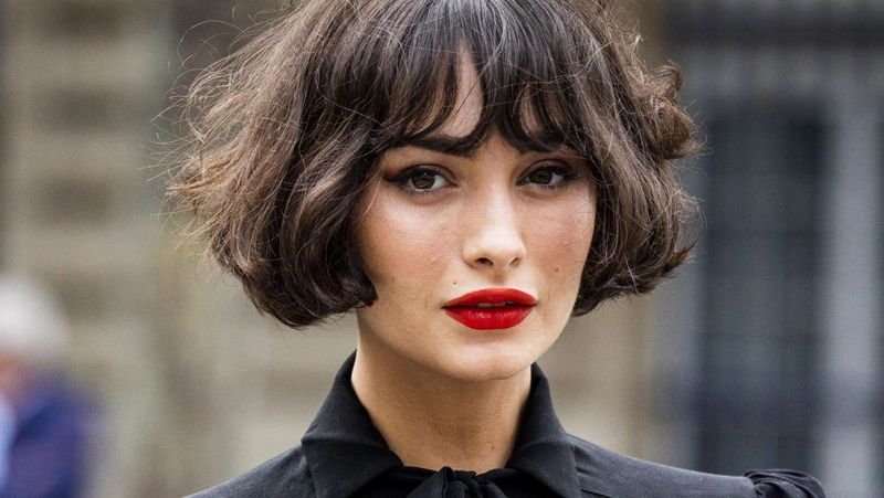French Bob with Micro-Bangs