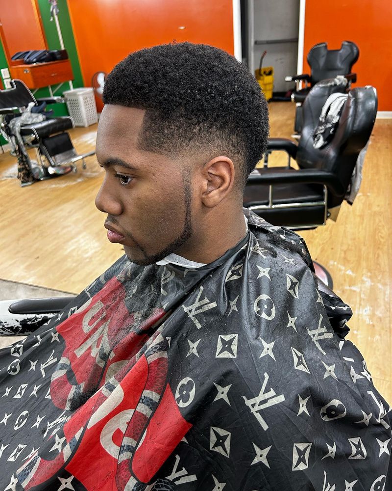 The Afro Fade