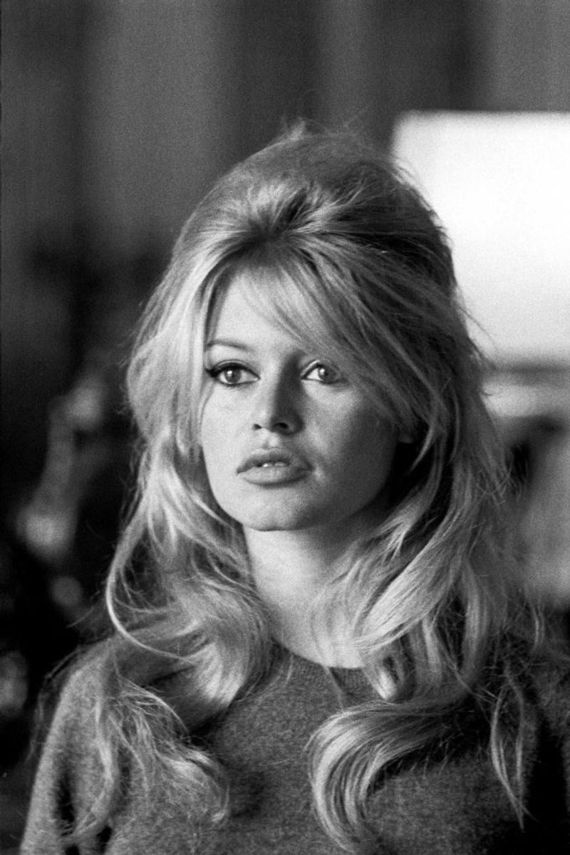 Bardot's Tousled Volume